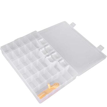 Imagem de KIMISS Kit de Placa Enroladora de Ponto Cruz-enrolador de Linha de Plástico Com Estojo, Acessórios de Costura Diy para Armazenamento e Organização de Fio de Bordado