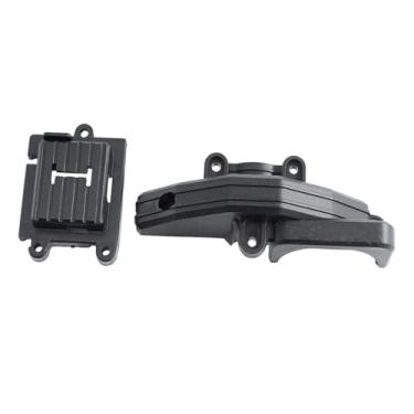 Imagem de Esquirla Kit de atualização da tampa da caixa de engrenagens central em escala 1:18 com tampa do servo modificada - Peças de reposição para caminhões modelo