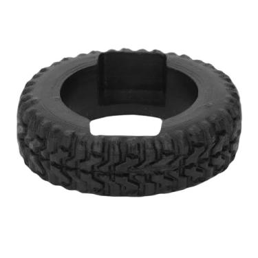 Imagem de Porta-cartões de visita para pneus Loja de rodas temáticas em formato de pneu pequeno Suporte de exibição de bancada de mesa Organizador de mesa de escritório de resina elegante