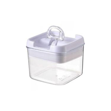 Imagem de Pote Hermético Quadrado 280ml com Tampa com Trava/Alça - Mood