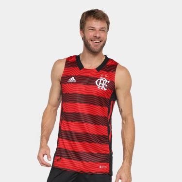 Imagem de Regata Flamengo Basquete Adidas 1 Masculina-Masculino