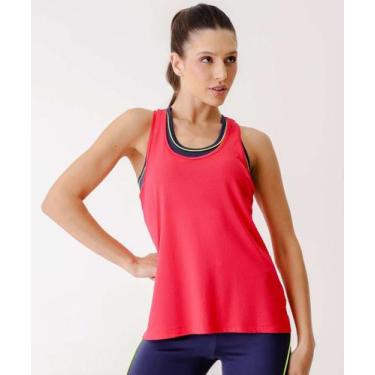 Imagem de Blusa Regata Feminina Fitness Marisa-68083, Vermelho, M