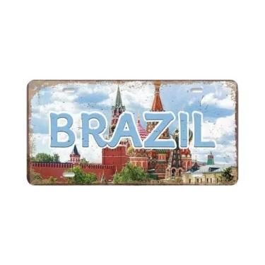 Imagem de Placas De Metal Vintage Retro Para Decoração De Café, Clube, Bar, Amér