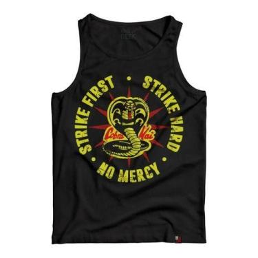 Imagem de Camiseta Regata Cobra Kai Strike First Karate Kid Camisa - M&R Store, 