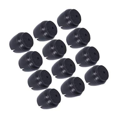 Imagem de aqxreight Tapete de Perna de Cadeira de Mesa de Silicone Antiderrapante Tampas de Perna de Cadeira de Mesa Tampa Inferior de Proteção para Pés de Metal de Cozinha e Móveis de Tipos de Sala de (M)