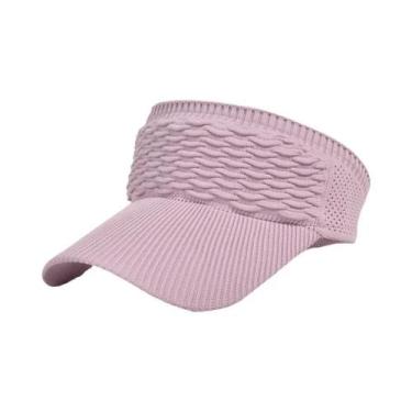 Imagem de Chapéu De Sol Ajustável Anti-UV Para Mulheres, Respirável, Para Esport