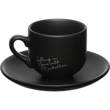 Imagem de Xícara Café PORC. Manhattan PRETO12PCS Jogo - Western