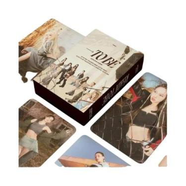 Imagem de Álbum Novo TWICE the Feels Conjunto De 55 Cartões Fotográficos De Alta