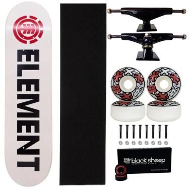 Imagem de Skate Element Montado 8.0 Peças Profissionais Next Abec 15-Masculino