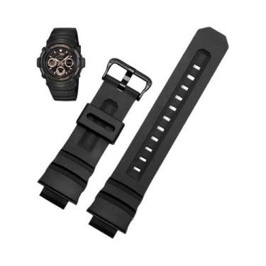 Imagem de Pulseira De Resina Casio G-SHOCK Para Relógios AW-591 AW590 AW5230 AW2