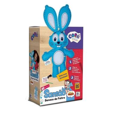 Imagem de Kit Boneco de Feltro Sansão Turma da Monica - Coré