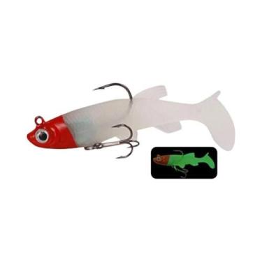 Imagem de Iscas Macias 8.5cm 13g Jig Wobbler Com Gancho De Cabeça De Chumbo, Isc