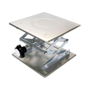 Imagem de Mesa Elevatória Para Marcenaria, Suporte Tipo Tesoura, Macaco De Banca