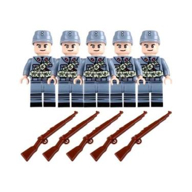 Imagem de Bonecos De Montar De Soldados Militares Da Segunda Guerra Mundial, Peq