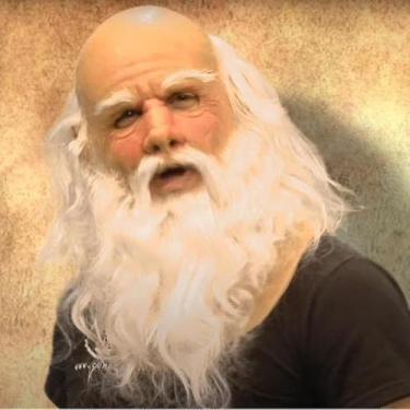 Imagem de Máscara Papai Noel de látex para adultos - Gloome Store