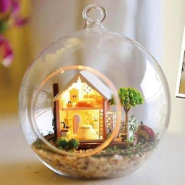 Imagem de Doll House Cutebee Miniature DIY com móveis para crianças - Gloome Sto