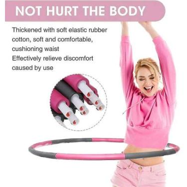 Imagem de Exercitador abdominal com bambolê com peso Fitness Core Str - Gloome S