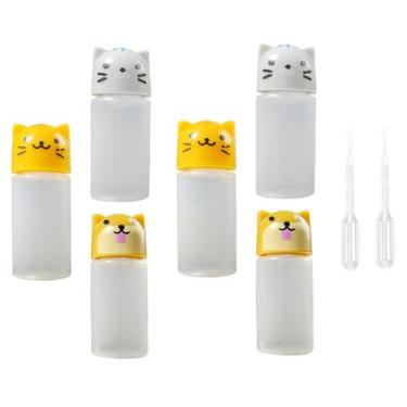 Imagem de Kit 6 Porta Molho de Bichinhos para Temperos de Salada 3ml - Wari