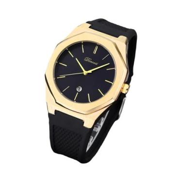 Imagem de Relógio De Pulso Masculino À Prova d'Água, Casual, Quartz, Simples, Pa