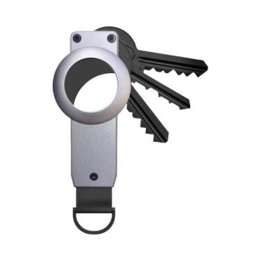 Imagem de Organizador De Chaves Metálico Compacto Para Homens, Suporte Minimalis