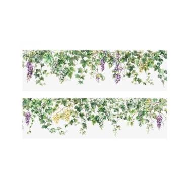 Imagem de Adesivo De Flores E Plantas: Rosa, Buganvílias, Hera E Musgo Para Álbu