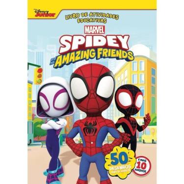 Imagem de 50 Paginas Educativas Marvel - Spidey - Bicho Esperto Distribuidora de