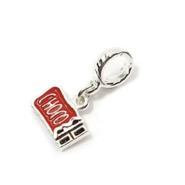 Imagem de Pingente Chocolate em Banho Prata Pulseiras de Berloques - Pulseiras e