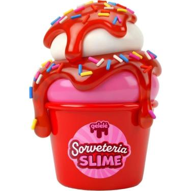 Imagem de Slime Gelelé Sorveteria Morango Do Amor - Doce Brinquedo