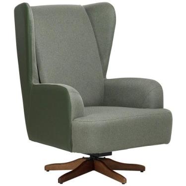 Imagem de Poltrona de Amamentação Balanço Giratória Liz D02 material sintético T