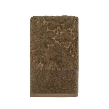 Imagem de Toalha de Banho Solare Murano Jacquard Marrom 520 g m Teka Premium