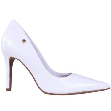Imagem de Scarpin Feminino Zariff T9430-256 Verniz Branco, 36