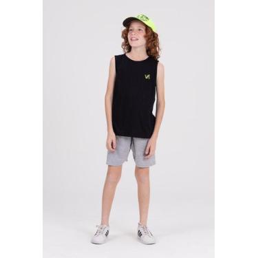 Imagem de Conjunto Infantil Menino Essencial Preto - Vida Costeira Oficial, Pret