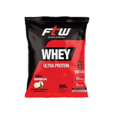 Imagem de Whey Ultra Protein Pounch 900g Baunilha - FTW - FTW 18%