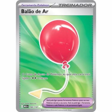 Imagem de Carta Pokémon - Balão De Ar 166/132 - Megaevolução - Copag