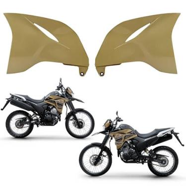 Imagem de Kit Carenagem Original yamaha Tomada Ar Tanque Xtz Lander 250 Bege 202
