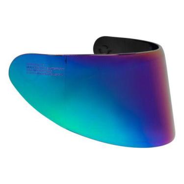Imagem de Viseira Capacete Asx Axxis Eagle Draken V18b Camaleão