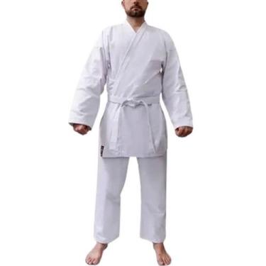Imagem de Kimono karatê start adulto brim com faixa - shiroi, N5