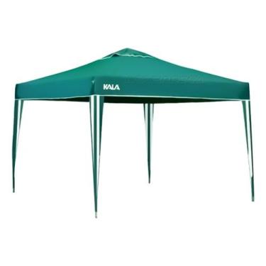 Imagem de Tenda Gazebo Dobrável em Alumínio Kala (3x3m), Verde