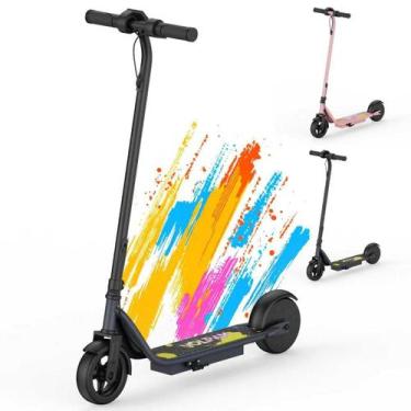 Imagem de Patinete elétrico VOLPAM 250W 6,5" com display LED, 70 kg