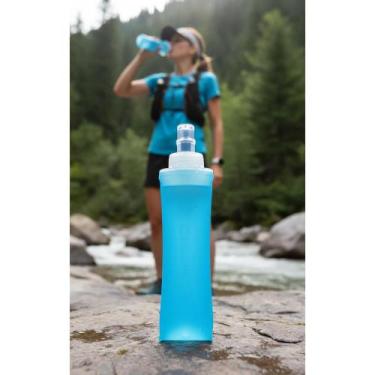 Imagem de 2x Soft Flask Silicone 250ml Azul: Hidratação Leve e Prática - Congrat