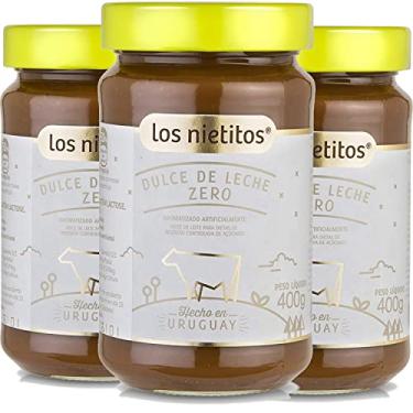 Imagem de Doce de Leite Zero Uruguaio LOS NIETITOS 400g (3 Potes)