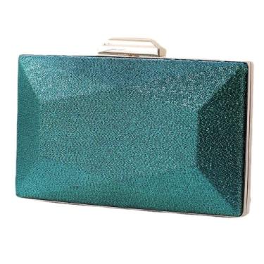 Imagem de Bolsa feminina de casamento, bolsa de noite, bolsa de ombro, bolsa mensageiro, Azul, M