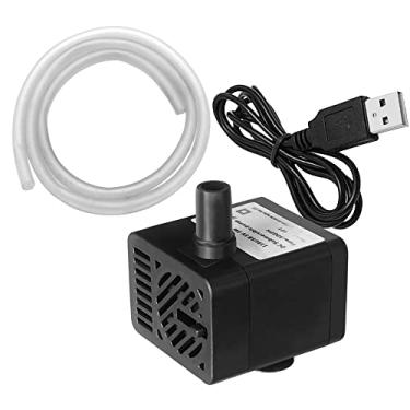 Imagem de PULACO Mini bomba de água submersível DC 5V USB para fonte de animais de estimação, aquário de peixes, lagoa, fonte, hidropônica