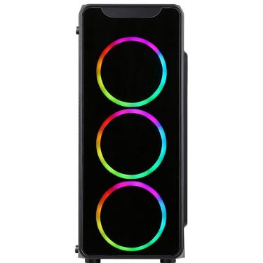 Imagem de PC Gamer AMD Ryzen 5 5600G 6 Núcleos 4.40Ghz, Gráficos Radeon VEGA 7, 16GB DDR4, SSD 512GB, Fonte 500W, 3green Force - 3F-002
