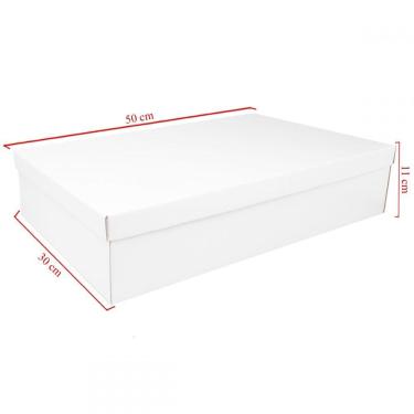 Imagem de Caixa Papelão Para Calçados 10 Unidades Embalagens 50cm x 30cm x 11