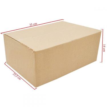Imagem de Caixa Para Correios Em Papelão 50 Unidades Embalagens 35cm x 25.5cm x 14cm