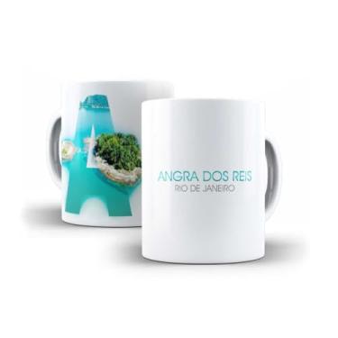 Imagem de Caneca Personalizada Angra dos Reis Ponto Turístico Rio de Janeiro