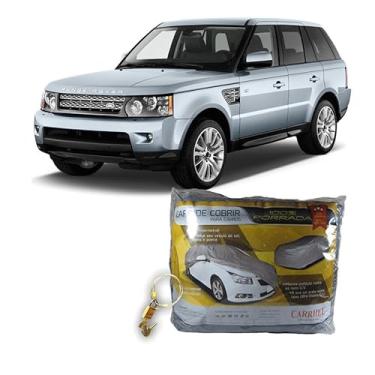 Imagem de Capa Protetora para cobrir carros compatível Land Rover Range Rover com cadeado (XGG301)