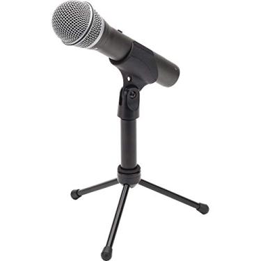 Imagem de Microfone XLR/USB Dinâmico Cardioide com cachimbo, tripé de mesa, extensão de tripé, windscreen, cabo USB e cabo XLR Q2U Samson