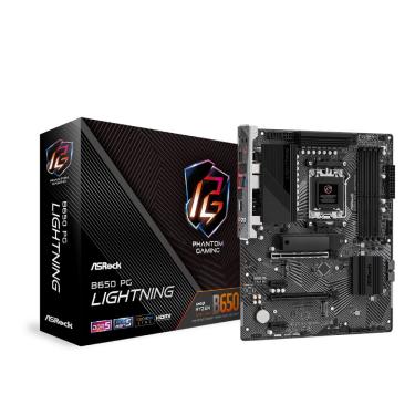 Imagem de Placa Mãe AsRock B650 PG Lightning AM5 DDR5 ATX HDMI M.2